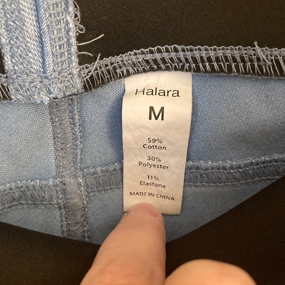 Light Blue Cropped Jeggings - Picture 2 of 8